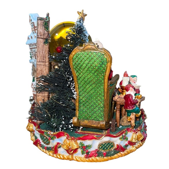 Grandeur Noel Christmas Musical Animated Water Globe Collectors Edition WORKS - Picture 11 of 15